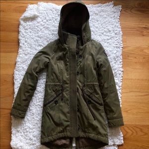 Green Abercrombie & Fitch Utility Jacket